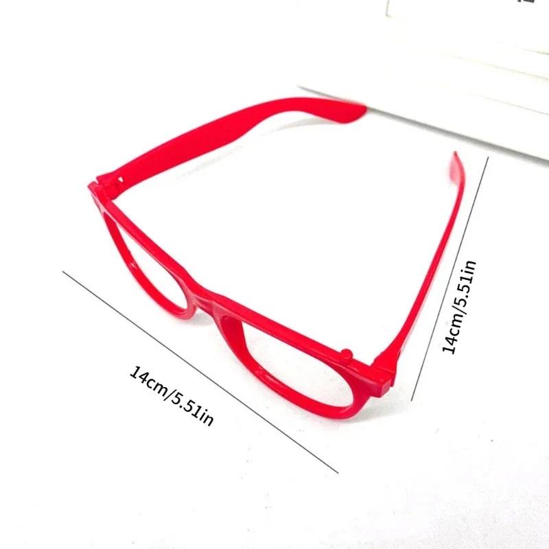 Costume Glasses Christmas Lenses Frame New Year Party Props Karaoke Party