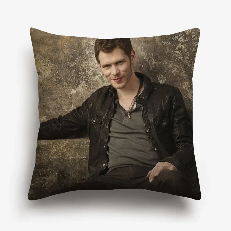 Ian Somerhalder Joseph Morgan Potrait Cushion Cover The Vampire Diaries Decorative Sofa Throw Pillow Case  Pillow Case