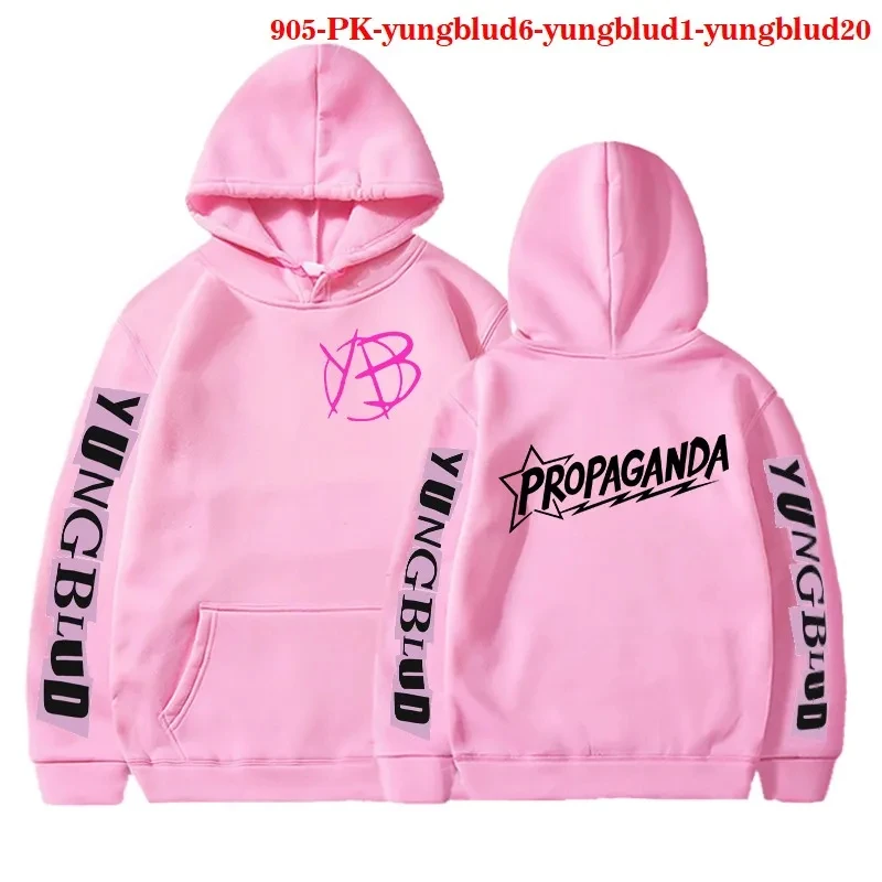 

Autumn New Style Yungblud Hoodies Women Fashion Drawstring Hooded Sweatshirt Men Clothes Casual Loose Long Sleeve Pullover Tops
