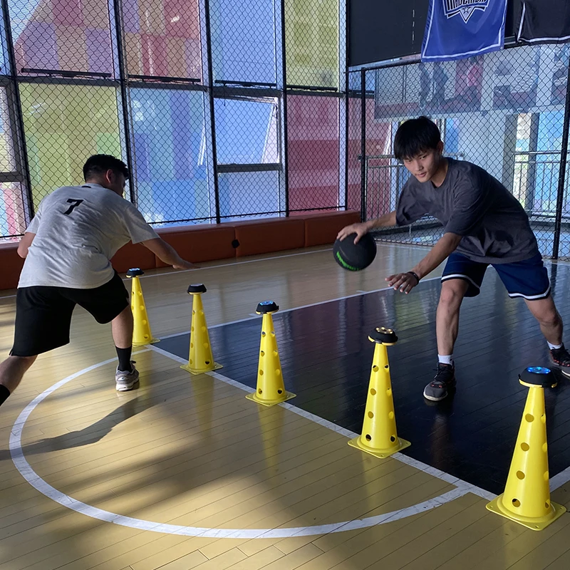 Trainings-Reaktionslicht für Basketball- und Tennistraining. Reaktions-Trainingslampe. Reaktionslampe für Geschwindigkeit und Beweglichkeit