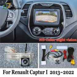 Dla Renault Captur Kaptur pierwsza generacja 2013 ~ 2022 OEM ekran Media Nav System HD Night Vision samochodowa kamera cofania