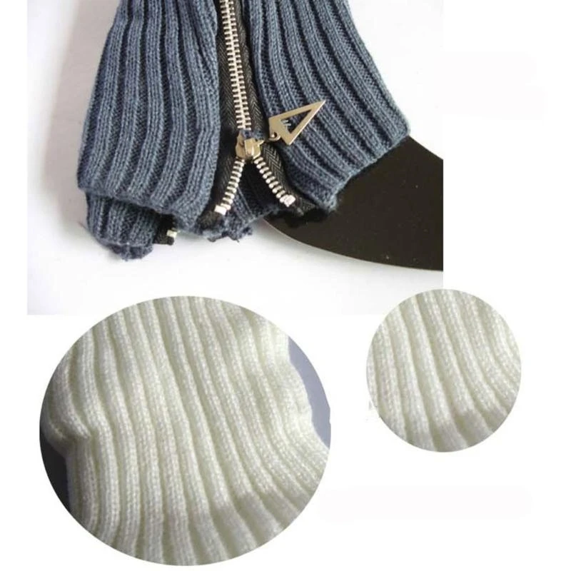 

Длинные гетры для женщин, модные вязаные гетры в стиле Лолиты, свободные носки до колена, 15UB