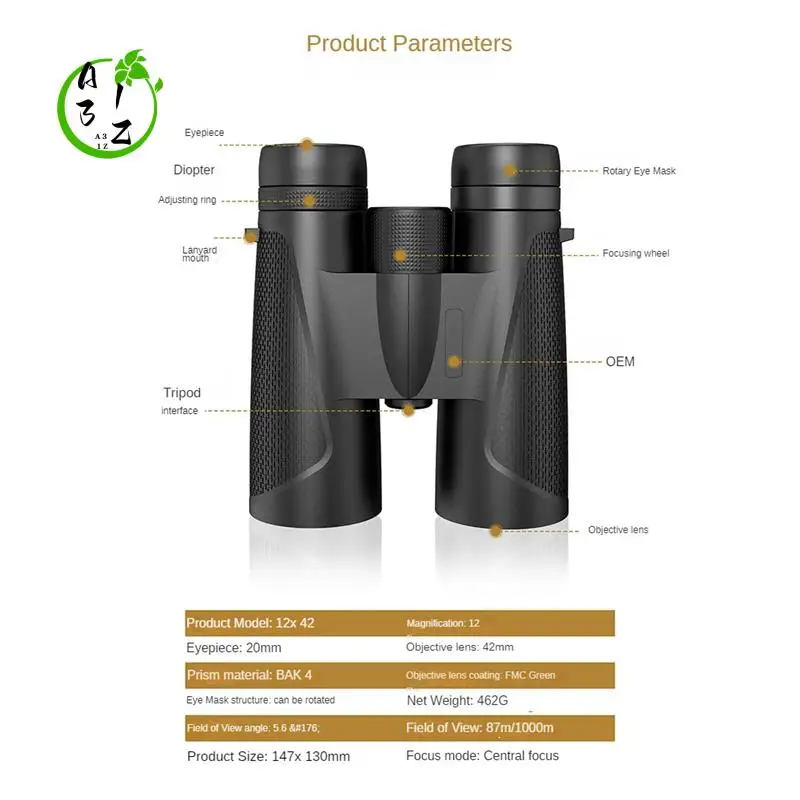 

A31Z-HD Binocular Optical Telescope Suitable For Outdoor Sightseeing, Sports, Travel And Stargazing