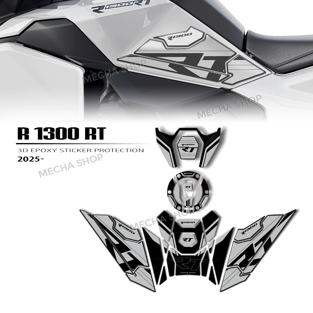 

Наклейка на мотоцикл R1300RT, 3D-декаль из смолы для R 1300RT 2025, защитная накладка на бак, аксессуары