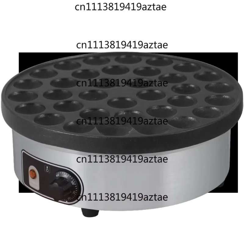 Electric Round Hole Muffin Crepe Machine Non-stick Coating Stainless Steel Motor Mini Pancake Machine