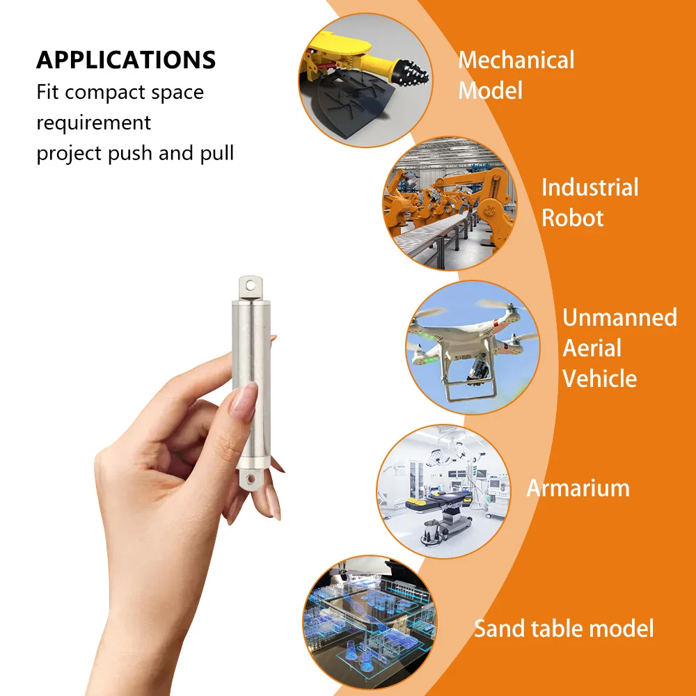 แอคชูเอเตอร์ไฟฟ้า 12V แรงขับสูง |   ก้านยืดหดได้ 50 มม.
