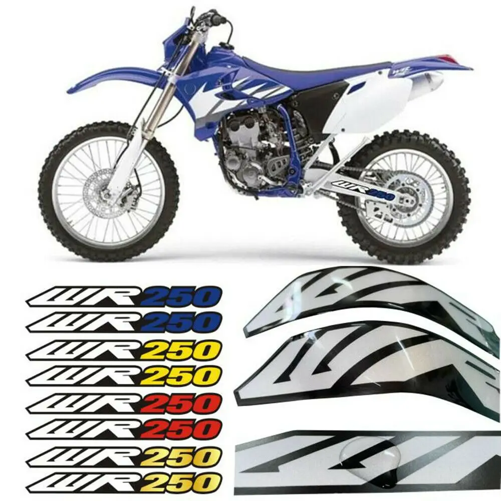 

3D Glue Swingarm Air Box Reflection Stickers For YAMAHA WR250 WR 250F/R 250X/Z