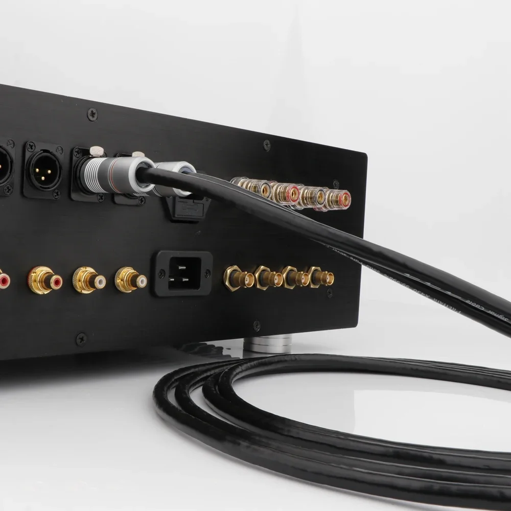 Preffair X430 99.998% كابل XLR فضي HiFi Audio XLR كابل متوازن ربط قابس مطلي بالفضة صلب PSS قلب فضي نقي #5