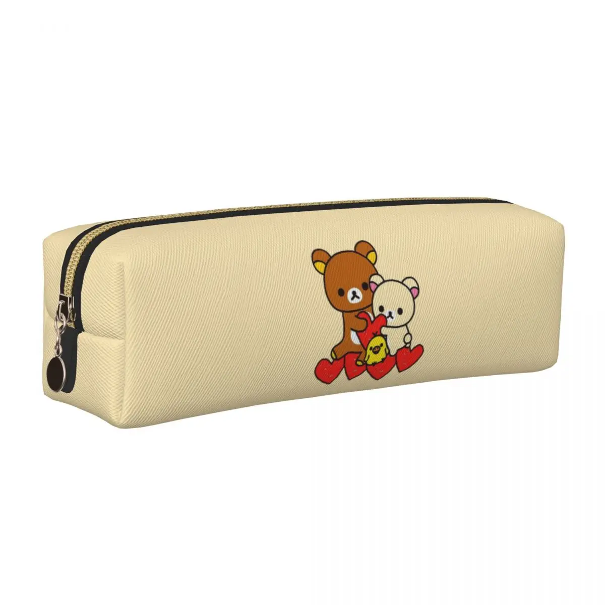 الإبداعية Rilakkuma Korilakkuma مقلمة صندوق رصاص حامل قلم لفتاة صبي أكياس تخزين كبيرة الطلاب مدرسة هدية القرطاسية