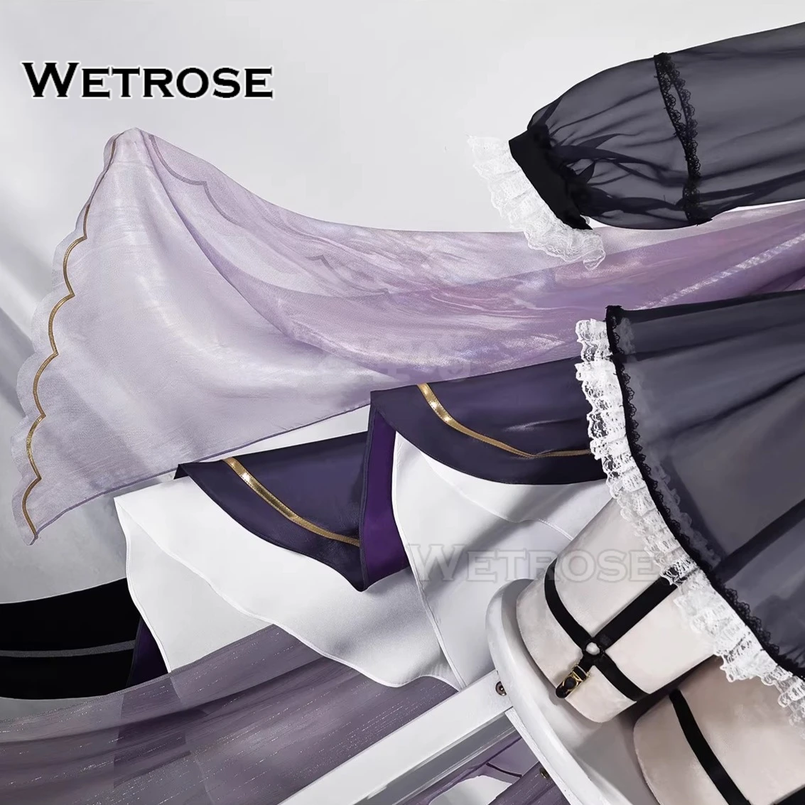 Azur Lane Musashi Cosplay Costume – Game Outfit Dress Full Set for Women Halloween Party 2026 - view 5