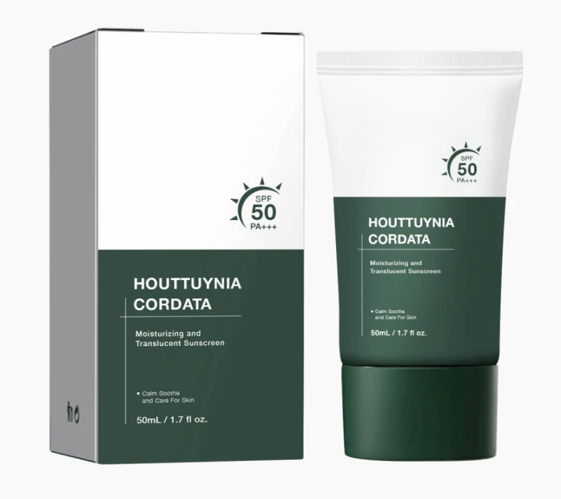 5 Stück SPF50+ Sonnenschutzcreme Centella Starker UV-Schutz Wasserbasierte Sonnencreme Sonnenschutz für Körper und Gesicht Feuchtigkeitsspendende Hautpflege