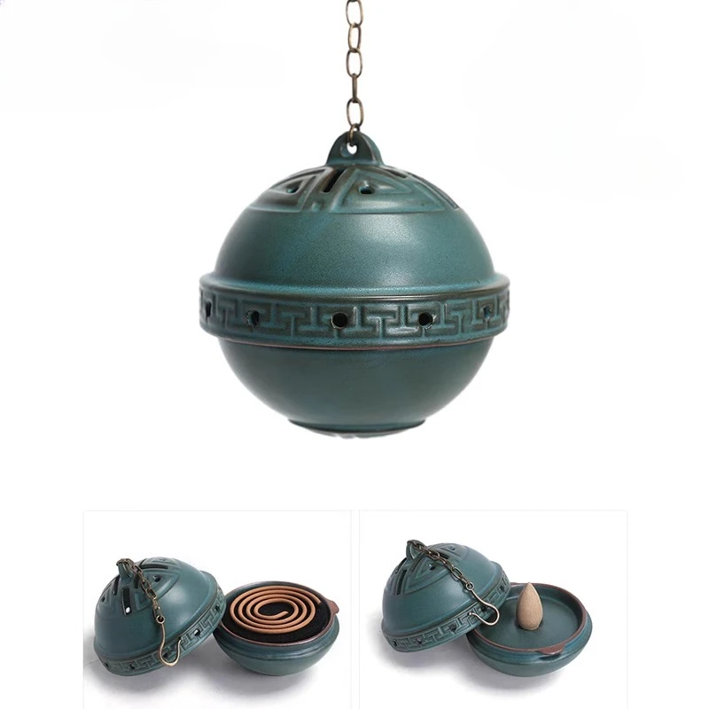 

LTT Bergamot Lotus Backflow Incense Burner Zen Ornament Interior