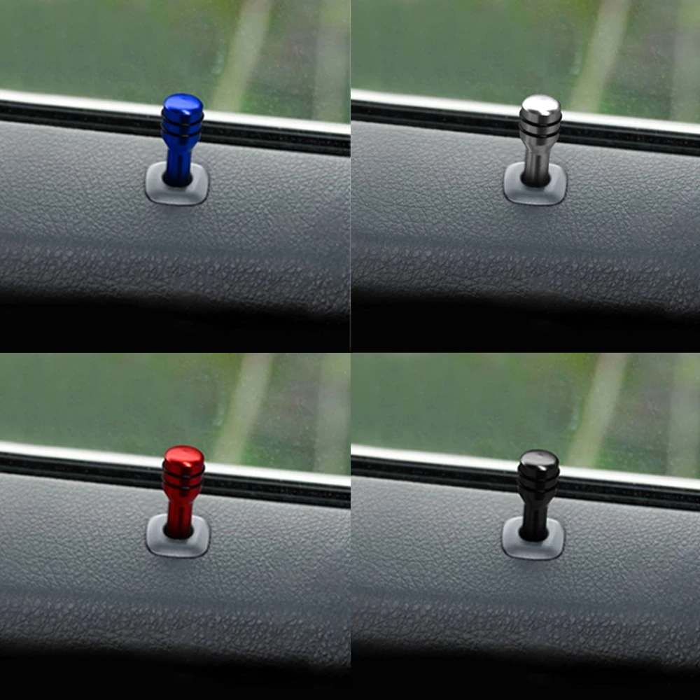 Car Alloy Door Lock Pins Lock Pin Screw Knob For Chevrolet Cruze Aveo Lacetti Captiva Cruz Niva Spark Orlando Epica Sail Soni