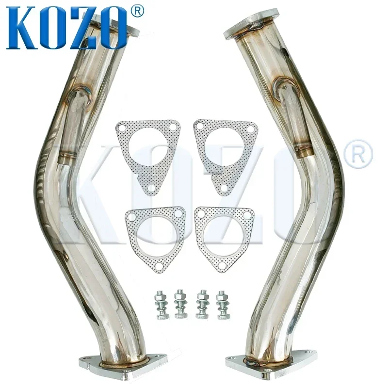 Exhaust downpipe For Infiniti G35/350Z 370Z G37 Coupe VQ37HR VQ35HR Q50 Q60 3.7L V6 3.5