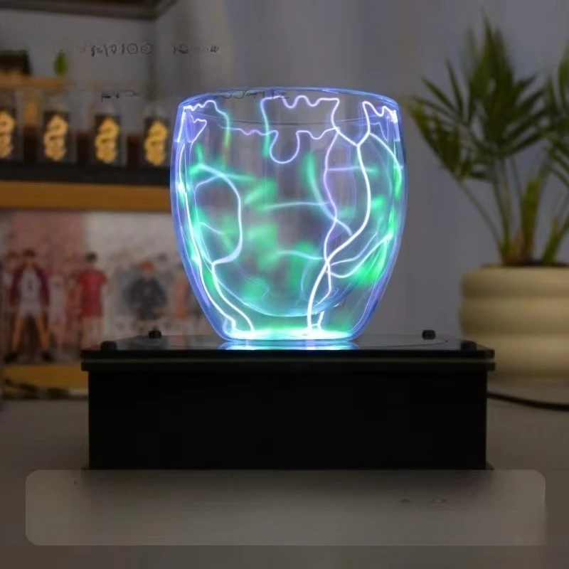 Noble Inert Gas Plasma Lightning Cup Set, Electron Transition Physics Teaching Aid for Scientific Research Education