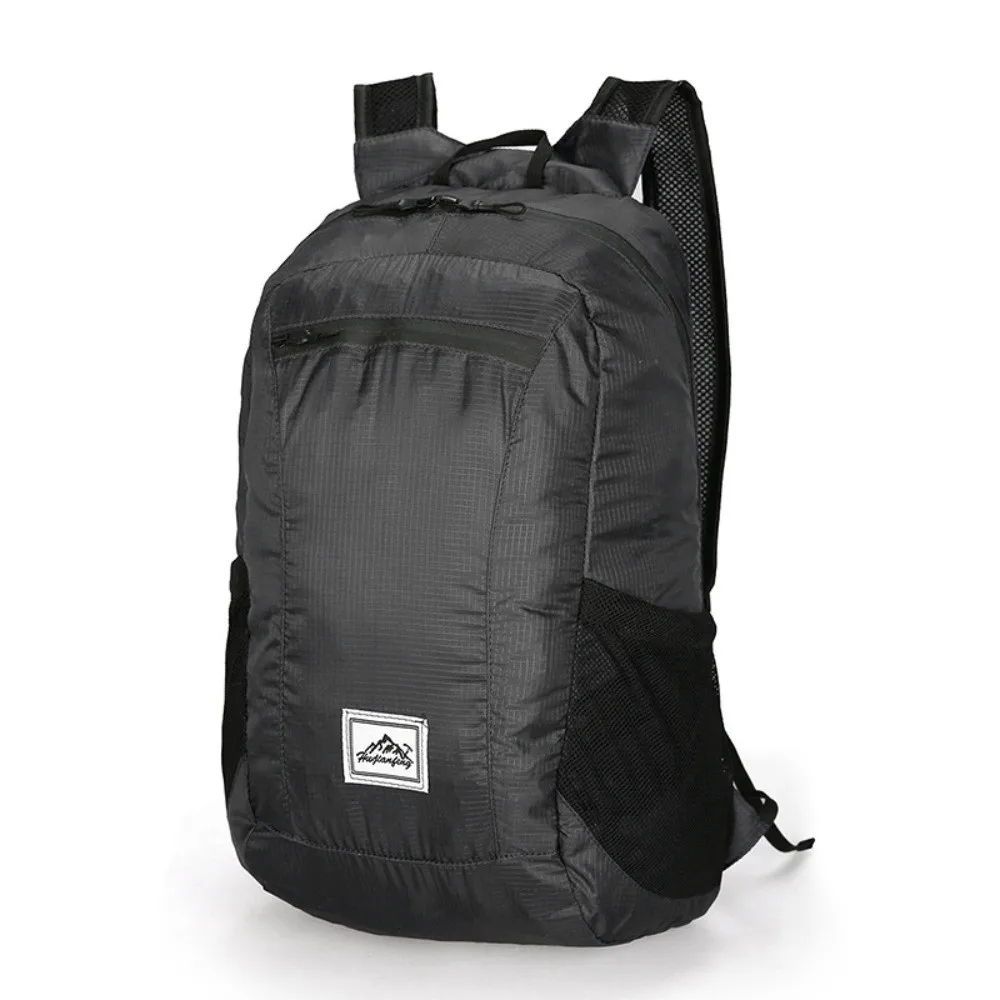 2PCS Foldable Travel Backpack Polyester 20L Large Capacity Hiking Daypack Adjustable Shoulder Straps Ultralight Outdoor Backpack