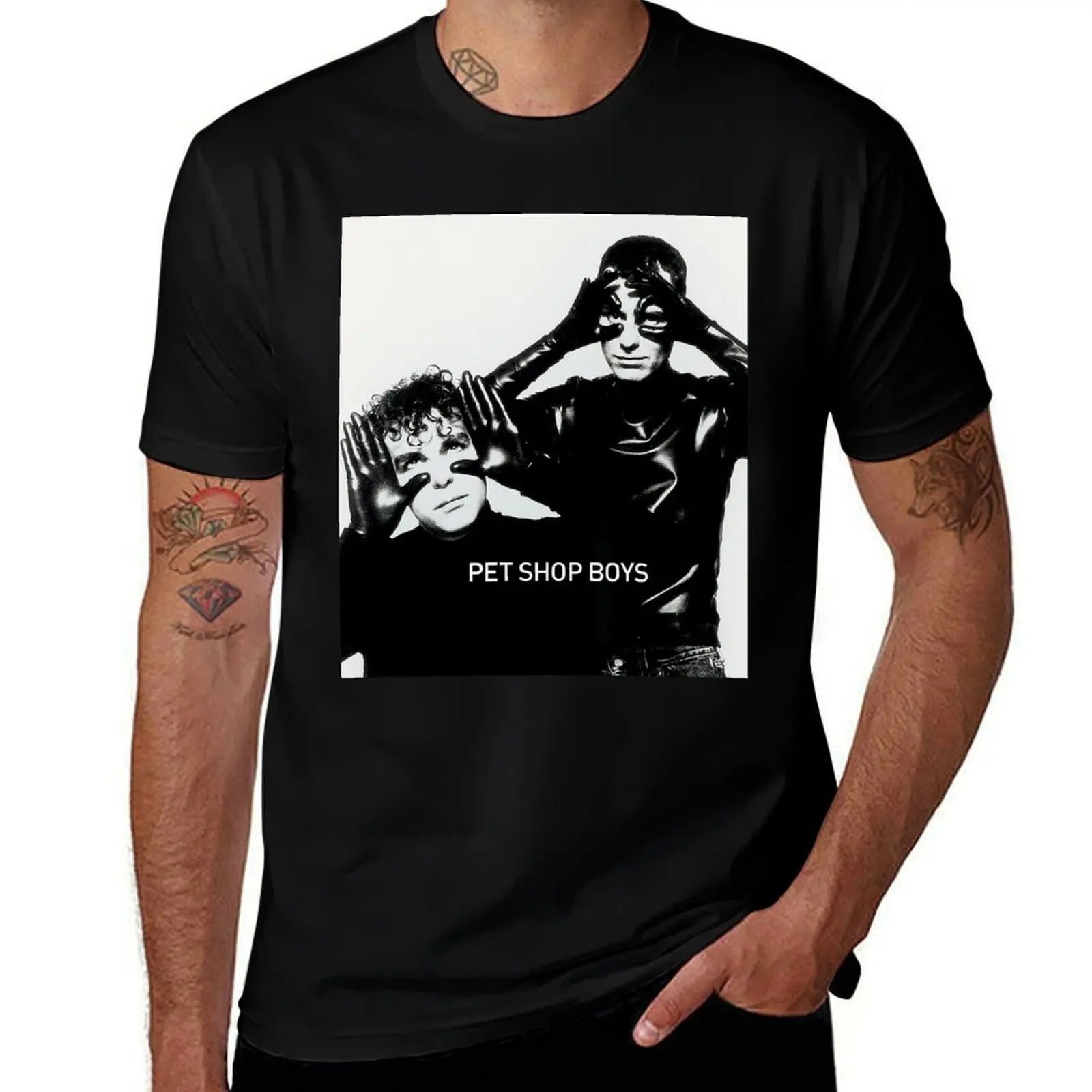 Threepot New Pet Boys The Unity Tour 2021 T-Shirt à manches courtes pour le travail