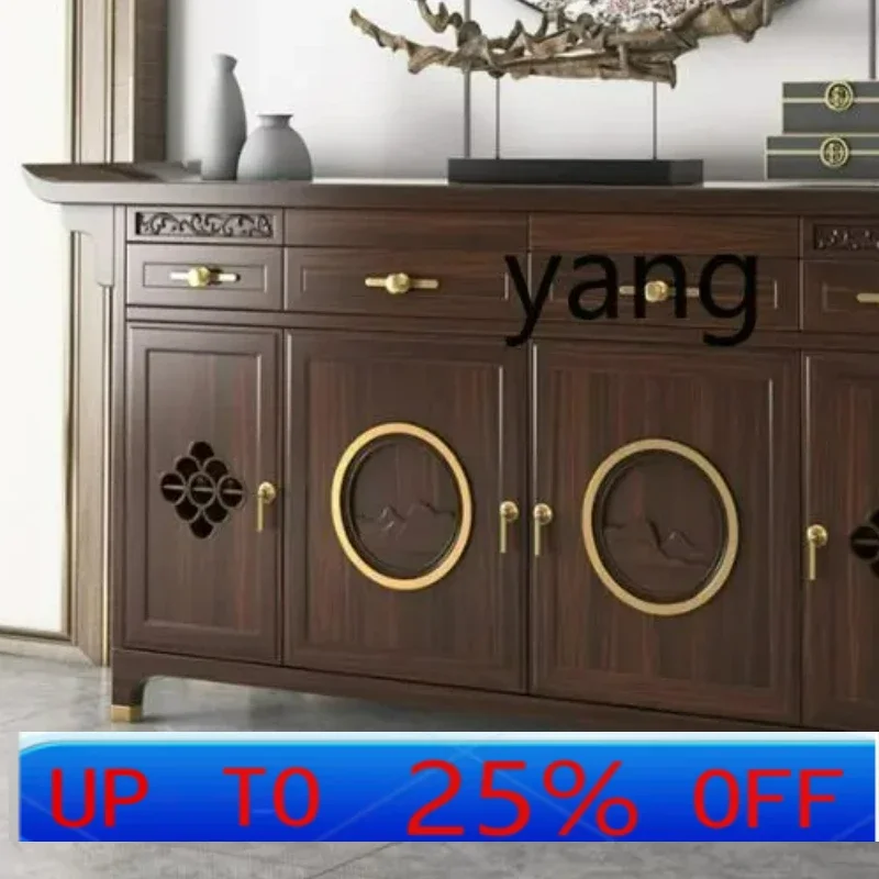 

Lhh new Chinese-style entrance cabinet Chinese-style solid wood simple table supply plan light luxury home zen table