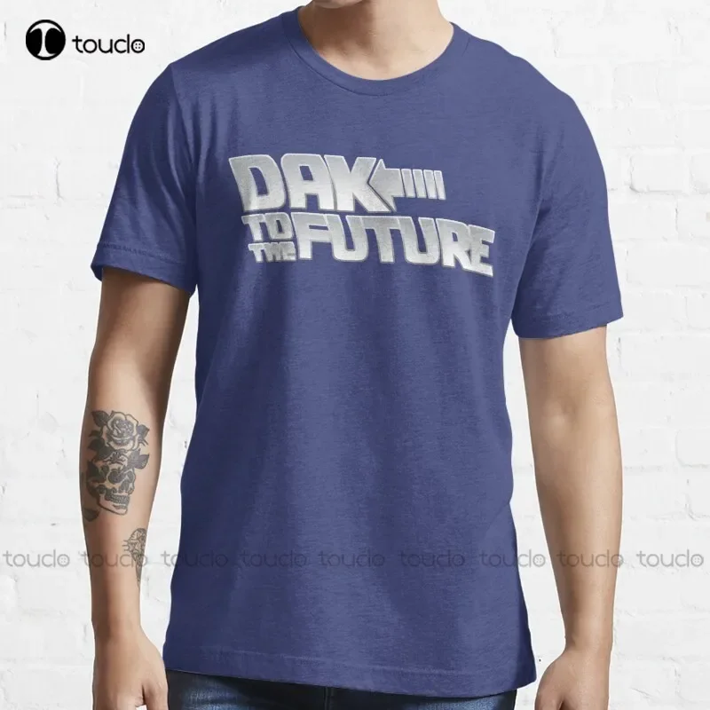 New Dak To The Future Dallas Football T-Shirt T-Shirts S-5XL black t shirts for women Unisex