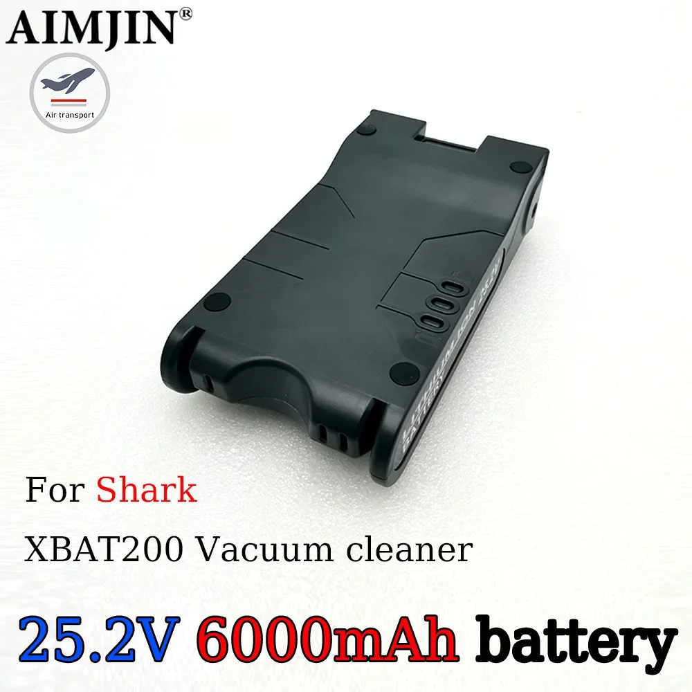 For Shark 25.2V 6000mAH lithium-ion vacuum cleaner battery, XBAT200 ION Rocket IONFlex and IONFlex Cordless Vacuums Battery