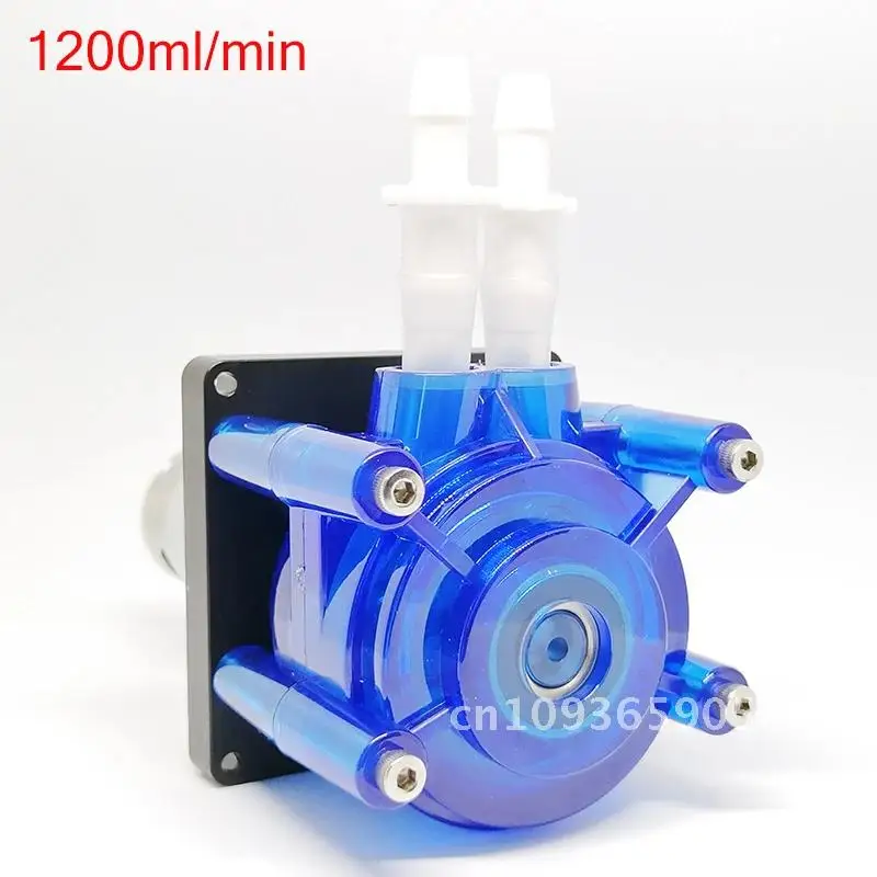 peristaltic pump dosing pump gear motor 12V 24V large flow rate peristaltic pump pump water