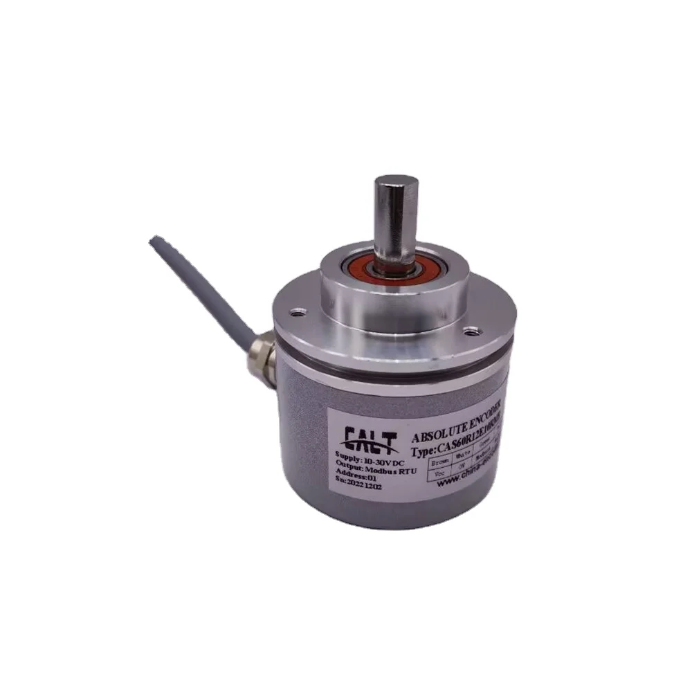 Вал 10 мм, выход Modbus RTU CAS60R12E10RMB, абсолютный энкодер, кодировщик 4096ppr
