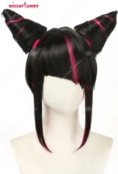 Women Cosplay Juri ShortBlack Wig