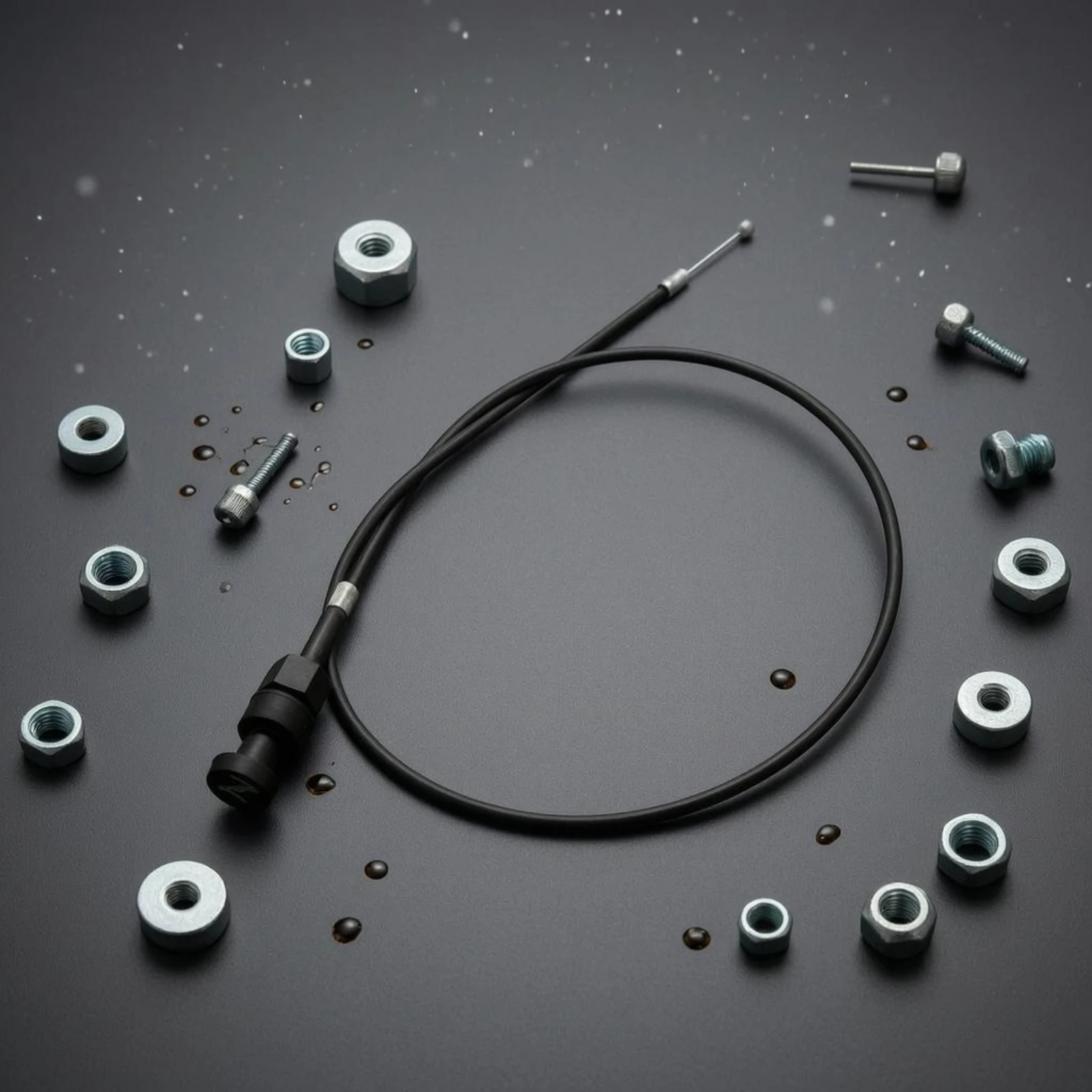ATV Choke Cable Flexible Dirt Bike Choke Cable Engine Part 94 Cm Heavy-Duty
