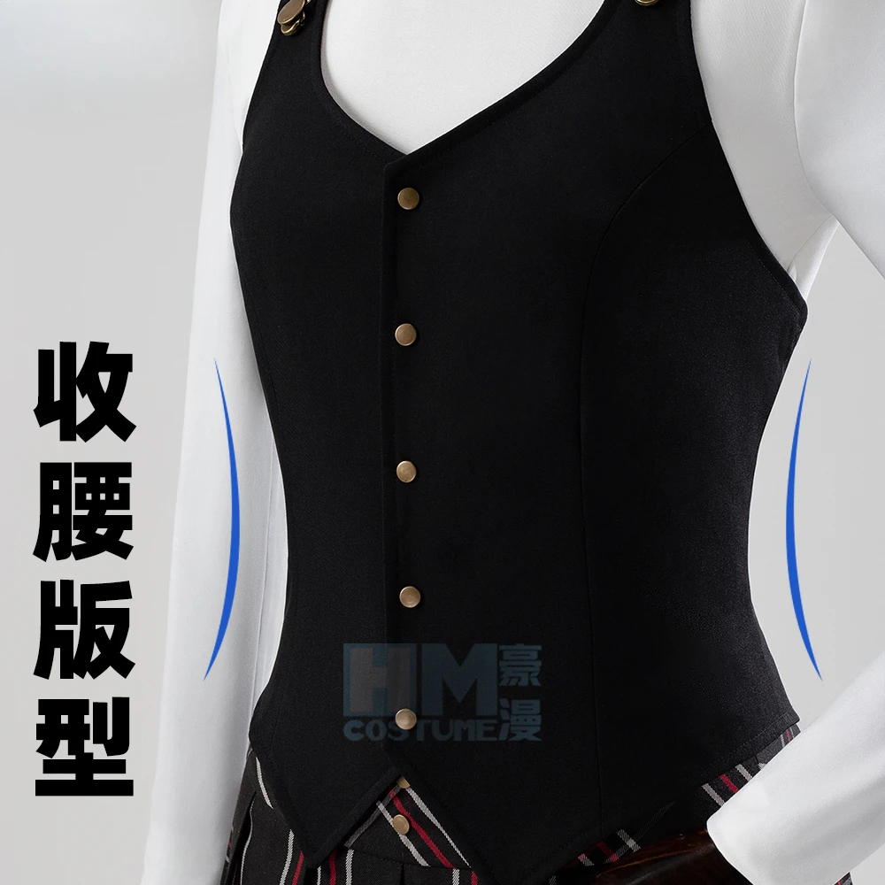 Costume Cosplay personnalisé pour filles, jupe et haut sexy, ensemble complet pour Halloween, fête de carnaval, Persona 5 Queen, MakPain Niijima