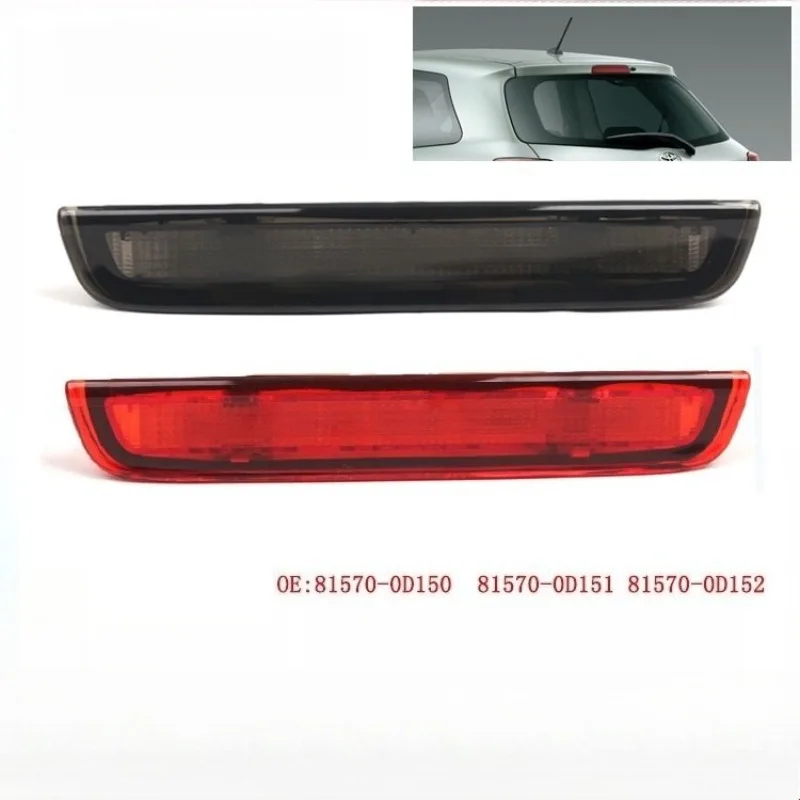 

For Toyota Yaris 2012-2020 81570-0D151 81570-0D150 LED Third Brake Lamp High Level Mount Lamp Signal Lamp Rear Brake Light