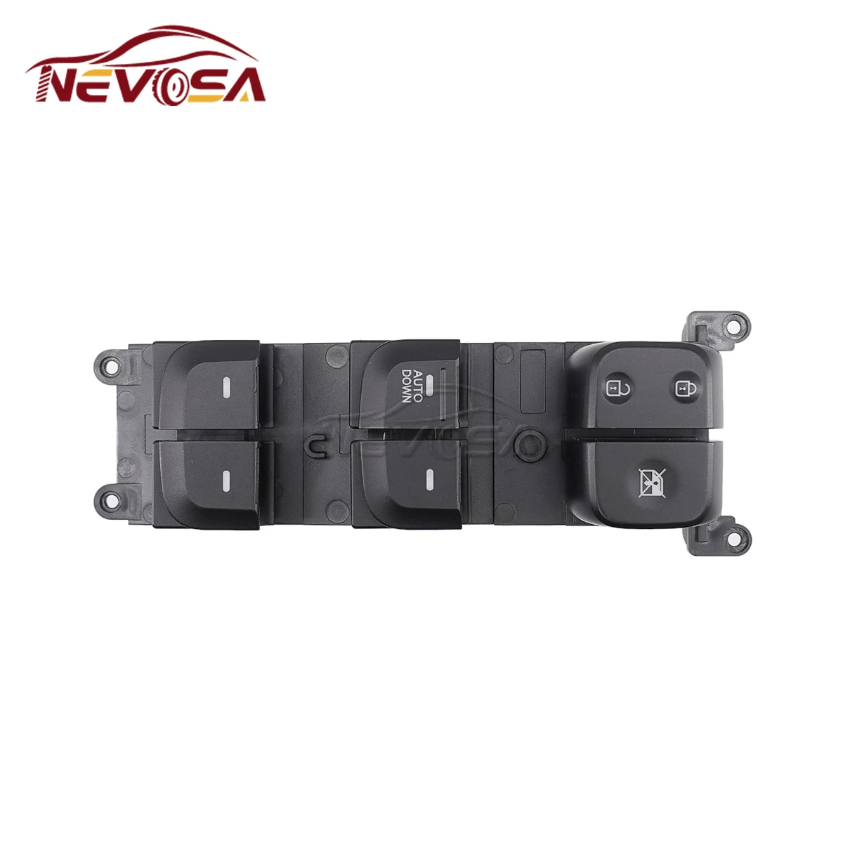 NEVOSA 93570-B4010 93570B4010 For Hyundai I10 Power Electric Auto Control Master Window Switch Button Parts 18Pins