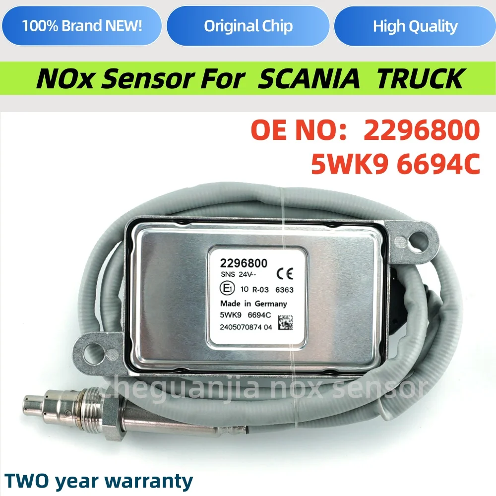 2296800 5WK96694C 5WK9 6694C 24V New Nitrogen Oxide Sensor Nox Sensor For Scania EURO6