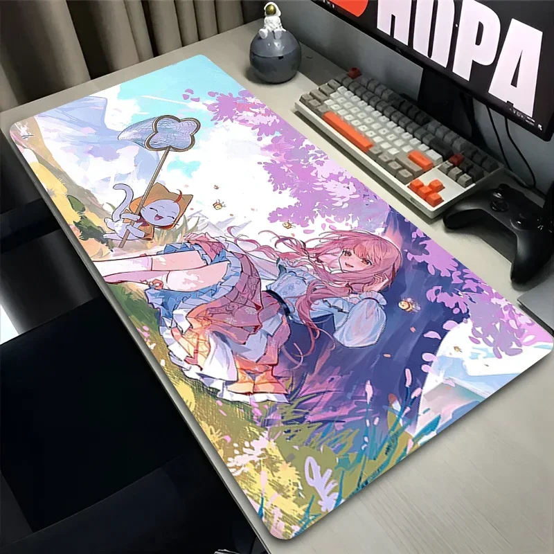 Mauspad PC Rutschfestes Gummi HD Mousepad Infinity Nikki Laptop Gamer Schrank Tastatur Pad Büro Computer Gaming Schreibtisch Mauspad