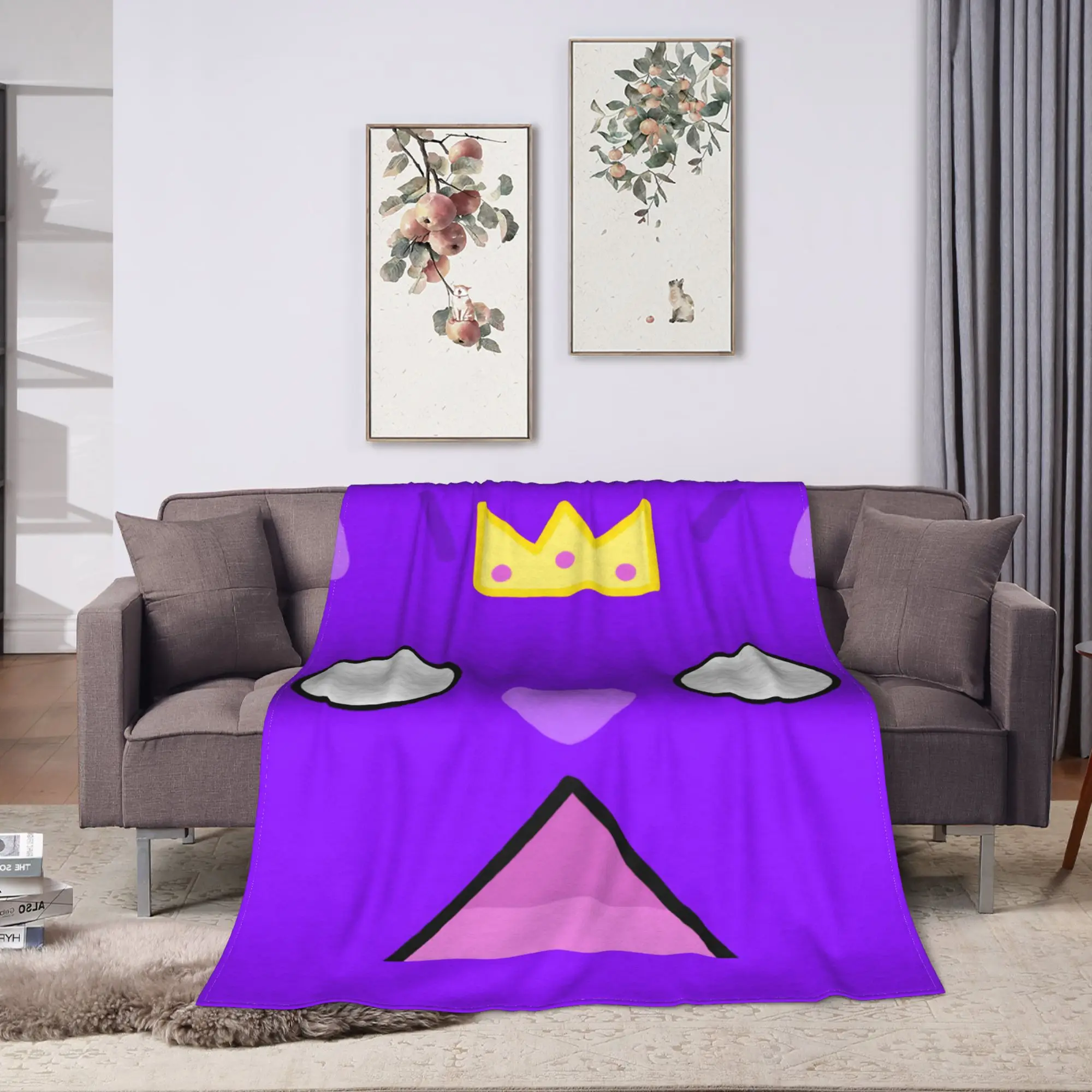 Gartens Banbans Horror Game Flannel Blankets  Fashion Throw Blankets for Home 150*125cm Quilt