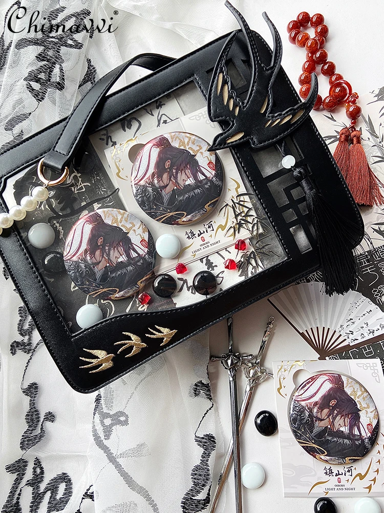 

Оригинальная японская милая сумка для девочек, универсальная антикварная сумка через плечо на одно плечо, маленькая вместительная сумка, милая студенческая сумка в стиле Лолиты