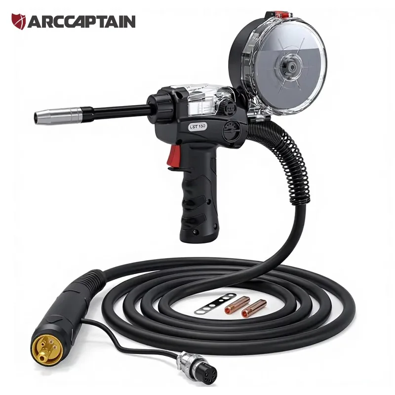 Spool Gun Aluminum Welding Euro Connection 5-Pin 10FT For MIG205MP/MIG205PRO/MIG165PRO/MIG200ELITE