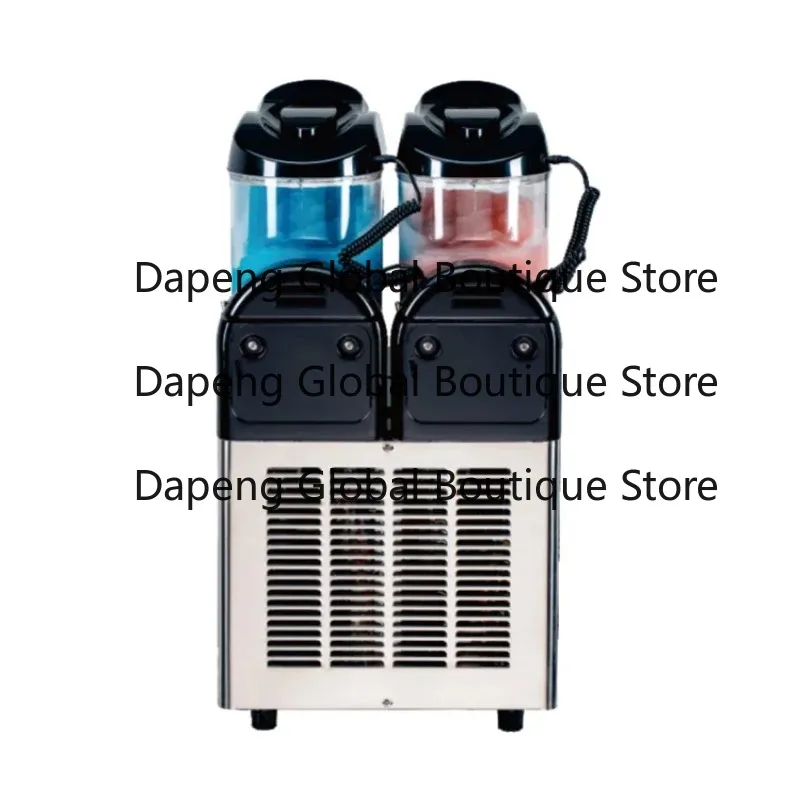 Commercial Hand Operated Frozen Beverage Ice Crushing Mixing Equipment Cold Drink Shop Slush Making Machine