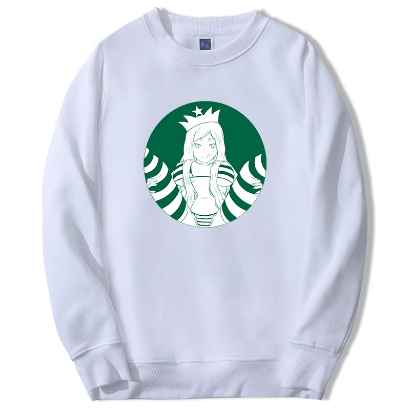 Hentai bucks Coffee Funny Pink Mens 2024 Sweatshirts Hoodies Unisex Hentai Anime Girl Harajuku Streetwear Fashion Cool Pullover