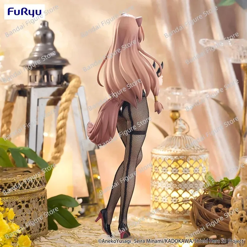 

В наличии 100% оригинальные кролики FuRyu BiCute The Rising of The Shield Hero Raphtaria ПВХ аниме фигурки модель игрушки рождественские подарки