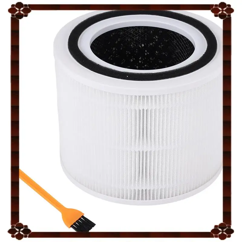 تسليم 24 ساعة Core 300 مرشحات الهواء استبدال فلتر HEPA الحقيقي لأجهزة تنقية الهواء LEVOIT Core 300 Core 300-RF 1 Pack