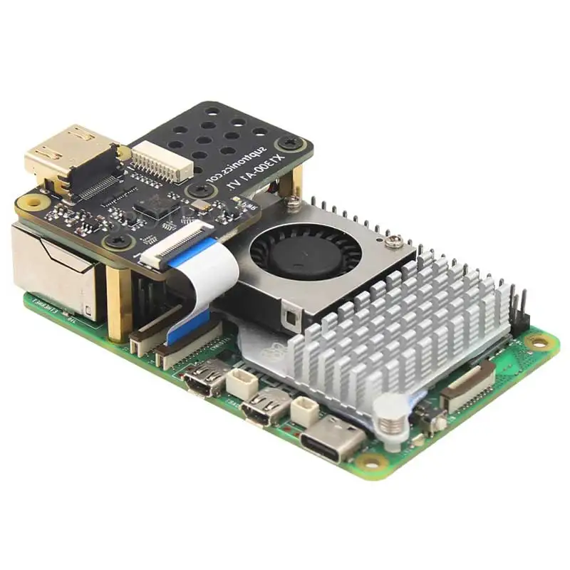 X1300-A2 Raspberry Pi 5 HDMI to CSI-2 Shield 1080P@60fps & Audio & Video Also