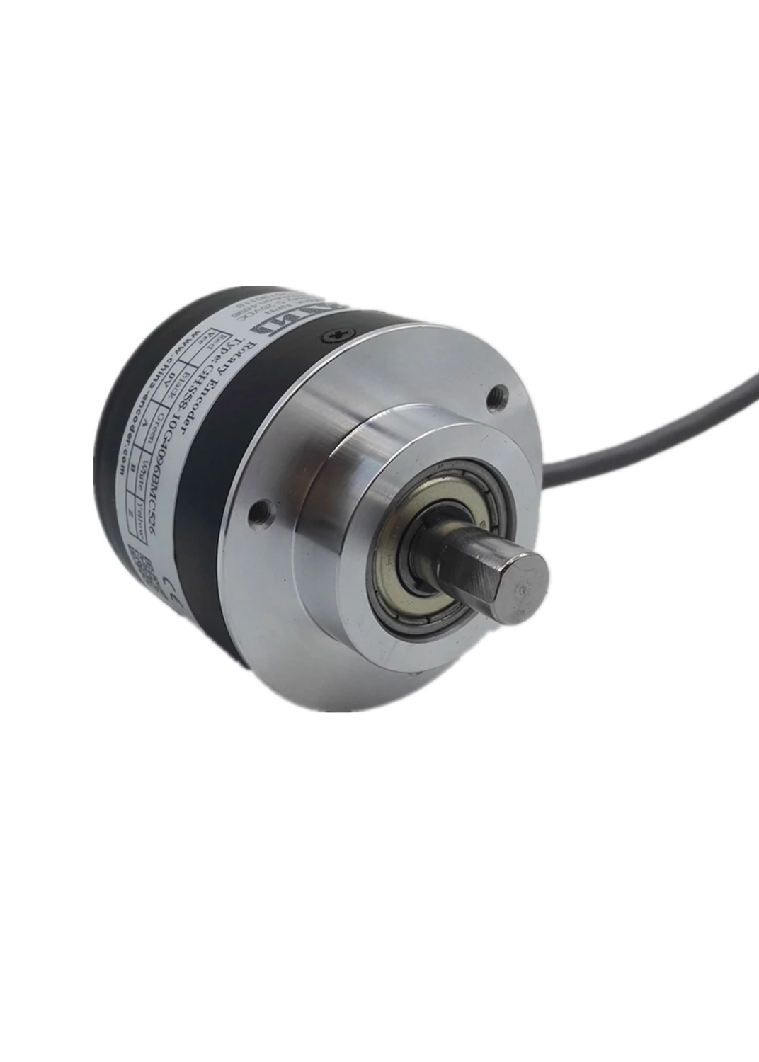 Encodeur rotatif incrémental GHS58-10C1024BMK526 de sortie 1024ppr HTL de 58mm