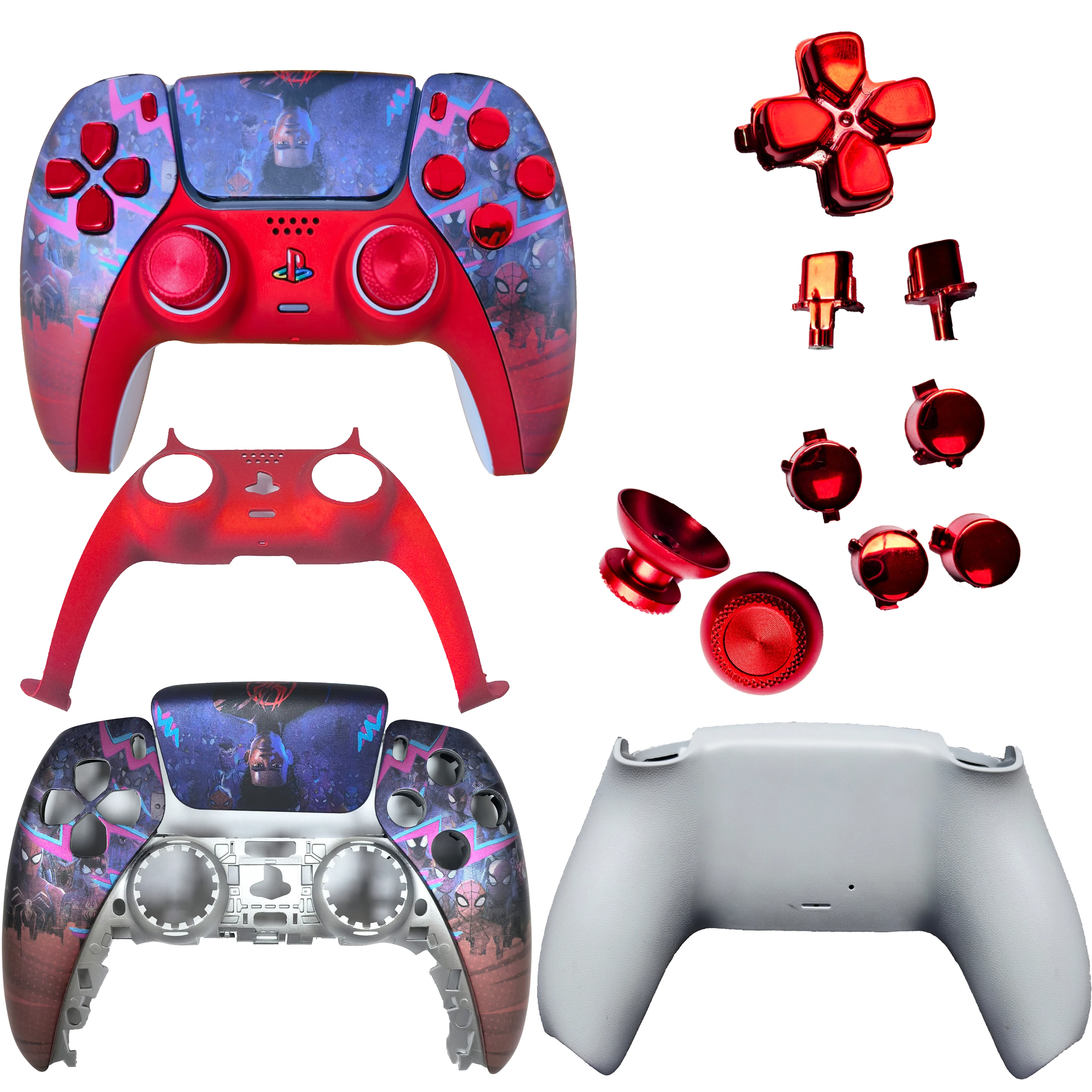 FOR  PS5 controller replacement shell, PS5 game controller modification and repair parts, PS5 game controller shell, PS5 accesso