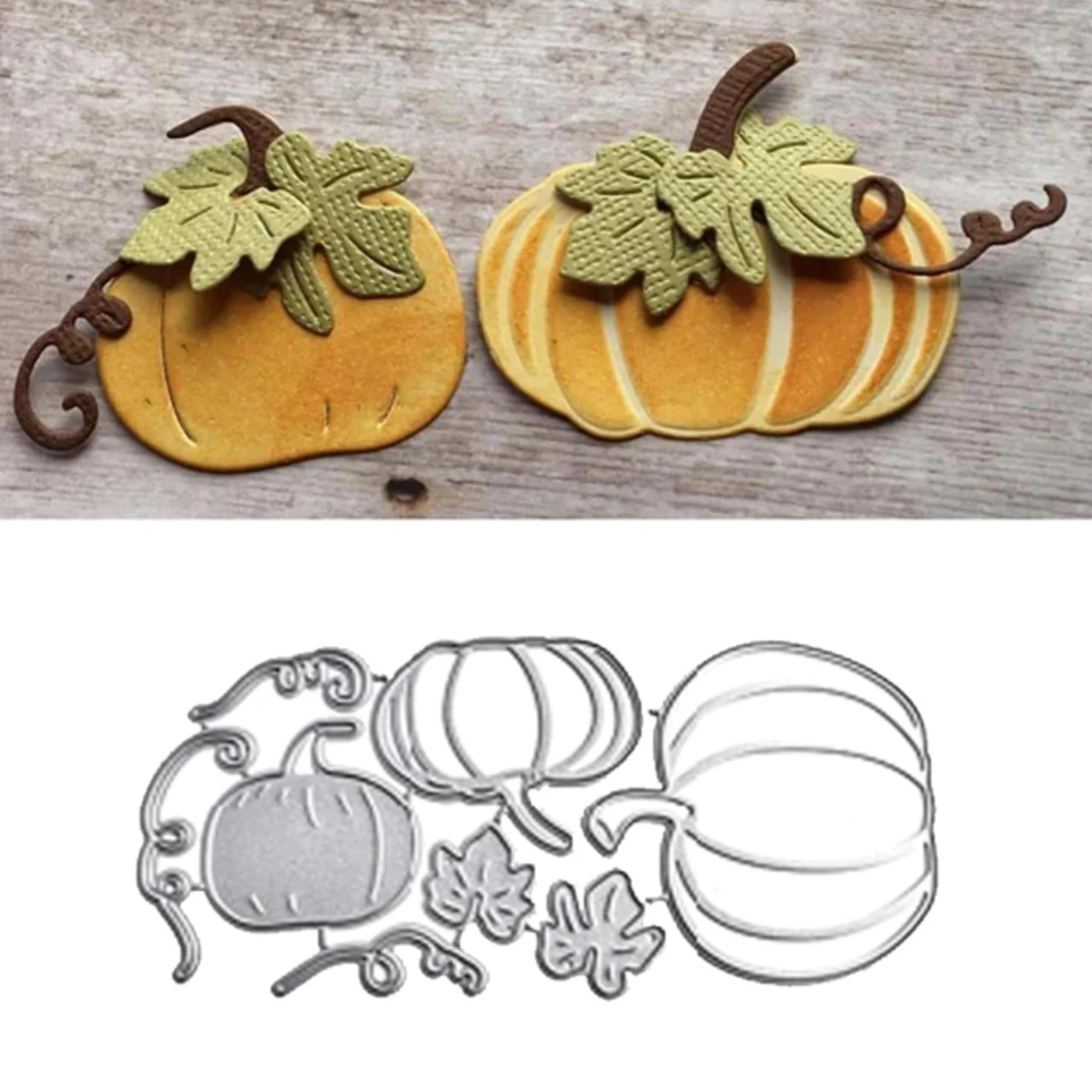 Halloween Pumpkin Metal DIY Embossing Moulds Stencil Cutting Dies for Album Paper Card Making Scrapbooking Durable