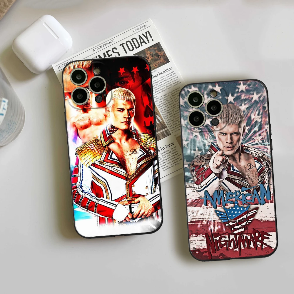 Fashion Royal Rumble Winner Phone Case FOR IPhone 13 12 11 Pro 8 7 Plus X 14 SE XR 12 13 Pro Mini XS MAX Cody Rhodes Covers