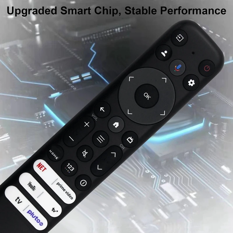 استبدال RC813A صوت عن بعد ل TCL Q550G Q650G Q670G Q750G QM850G S370G S450G S470G S550G FHD HDR LED UHD QLED Tvs