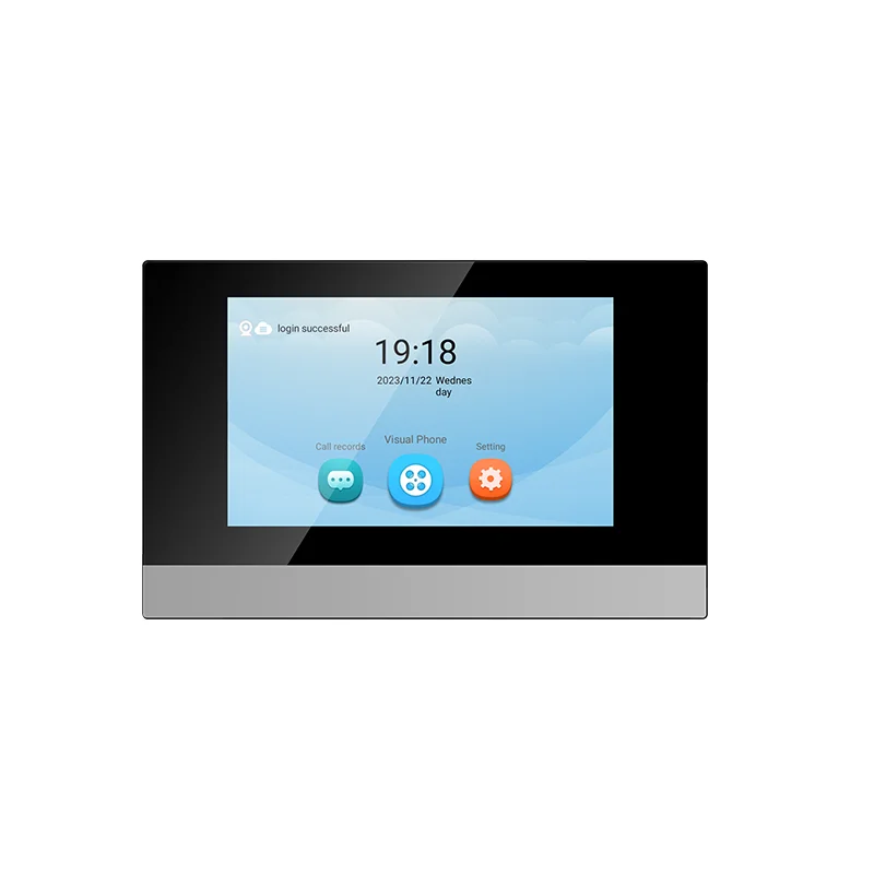 Community Home Indoor Visual Intercom Extension Direct Connection Unit Door Host No Installation, No Wiring Required