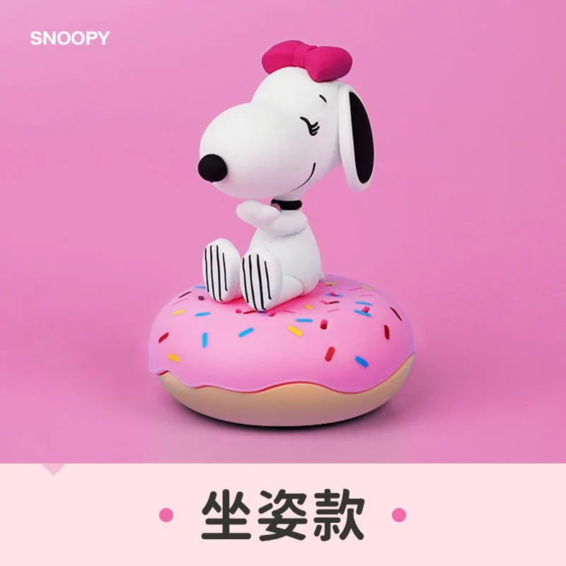 Snoopy Animation periphere Donuts Auto Aroma therapie lang anhaltende desodor ie rende kawaii kreative Ornamente überraschen Geschenke Großhandel