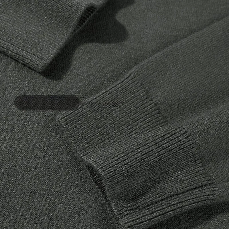 

Homesi вязаный длинный светящийся шерстяной свитер круглого цвета с вышивкой, облегающий мужской свитер, повседневная удобная теплая осенняя одежда