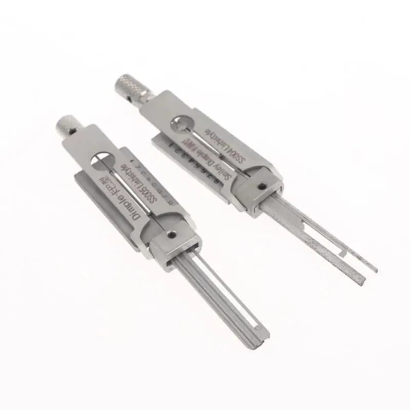 SS004 SS005 NEUES 2-in-1 Ziviles Schlossöffnungs- und Decoder-Set für professionelle Schlosser zum Öffnen von Zylindern – Detail 10